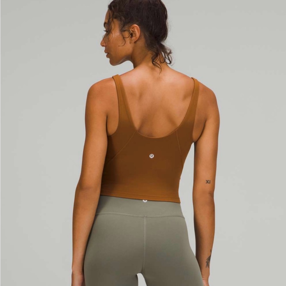 Lululemon Align Tank Top Copper Brown Size 12
